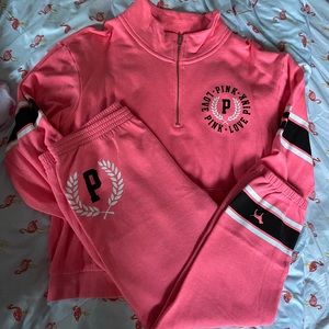 pink sweatsuit bundle